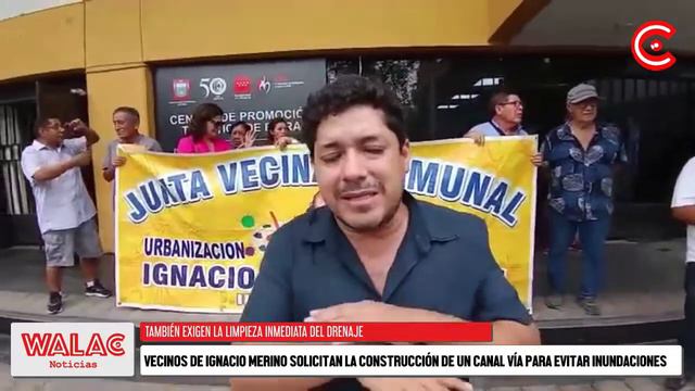 Vecinos de Ignacio Merino solicitan la construcción de un canal vía para evitar inundaciones смотреть онлайн