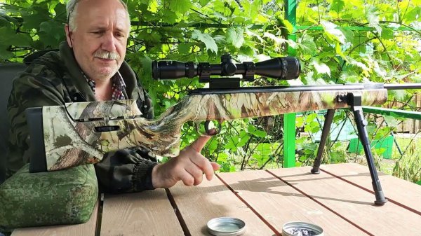 Пневматическая винтовка ZR ARMS 1250. Пострелушки за разговором.