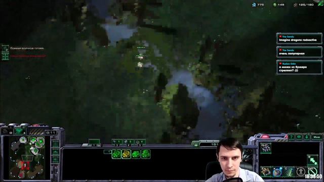 МАСС МИНКИ ИМБА: истерика на 12й минуте Starcraft 2 смотреть онлайн