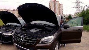 Mercedes-Benz M-Klass 3.0 дизель История съемки обзора, и что нас ждет в следующем видео.