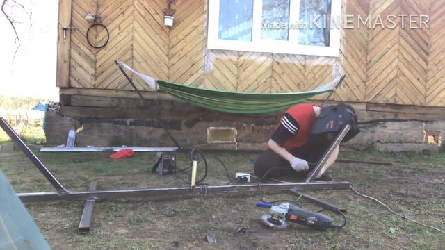 Супер самоделка !!! Гамак для дачи своими руками смотреть онлайн