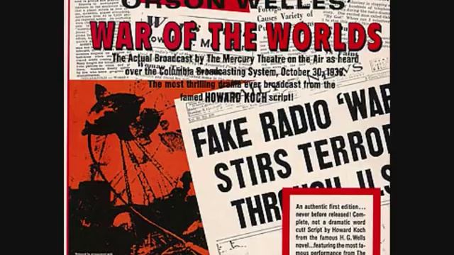 Orson Welles - War Of The Worlds - Radio Broadcast 1938 - Complete Broadcast. смотреть онлайн