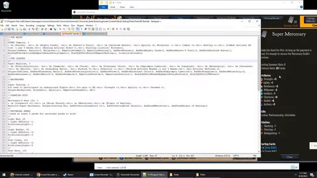 Modding In Erannorth Chronicles Part 3 - Subraces/Subclasses смотреть онлайн