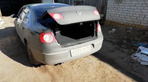 Открытие крышки багажника пассат б6/passat b6 с ключа после замены газовых упоров.