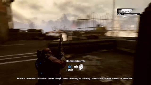 Gears of War 3: Walkthrough - Part 10 [Act 1-6: Hanging by a Thread] (GoW3 Gameplay & Commentary) смотреть онлайн