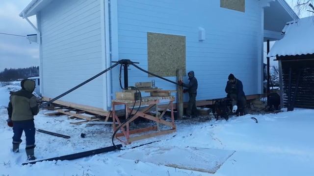 Монтаж свайно-винтового фундамента смотреть онлайн