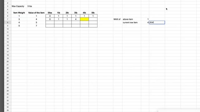 Python Knapsack 01 Problem - Dynamic Programming Part 1 смотреть онлайн