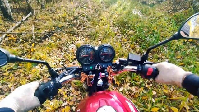 ЗАЕХАЛ В ЛЕС ПО БЕЗДОРОЖЬЮ НА КИТАЙСКОМ МОТОЦИКЛЕ! Пожалел? смотреть онлайн