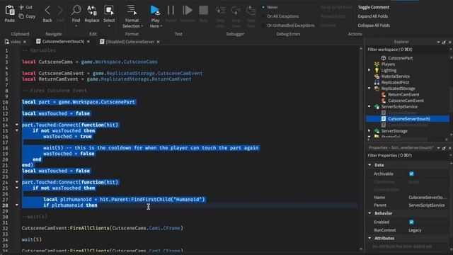 ROBLOX STUDIO: How to Make An Animated Cutscene (TouchPart & ProximityPrompt) смотреть онлайн