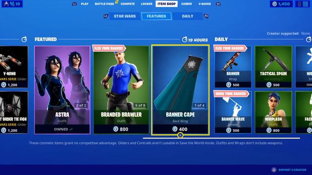 *NEW* BANNER WRAP, BANNER WAVE EMOTE! + STAR WARS SHOP, ASTRA IS BACK! - Fortnite Item Shop May 2 смотреть онлайн
