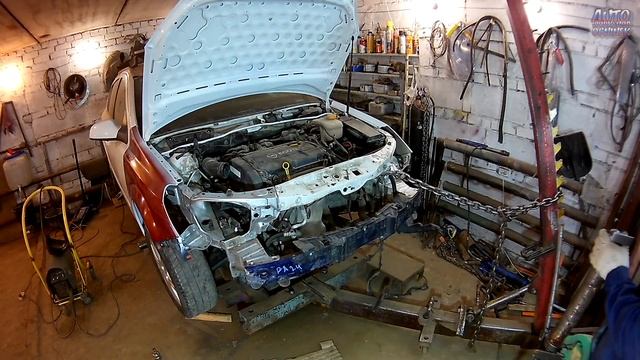 #90 [Opel ASTRA H] Крупный ремонт после аварии Body Repair смотреть онлайн