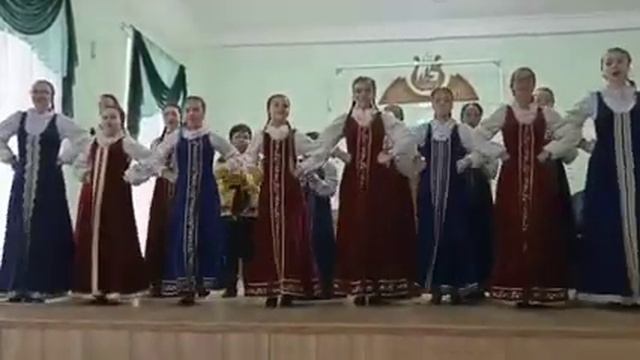 образцовый ансамбль русской песни "Соловушка" русская народная песня "Я на печке молотила" смотреть онлайн