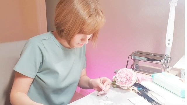 Мастер-класс: Брошь "Голубка" из полимерной глины FIMO/polymer clay tutorial смотреть онлайн