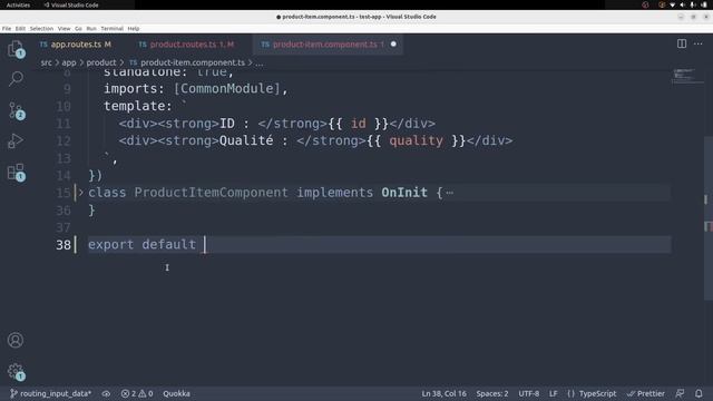 Angular V16 - 2-Routing-Router data as components inputs смотреть онлайн