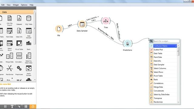 How to make predictions using machine learning classification model in orange tool смотреть онлайн
