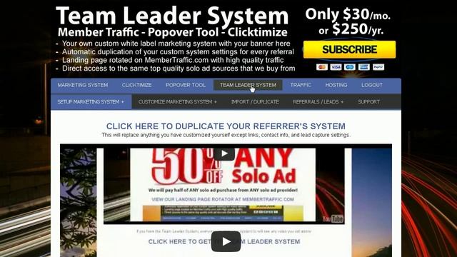 Member Traffic Network - FREE Marketing System Overview смотреть онлайн
