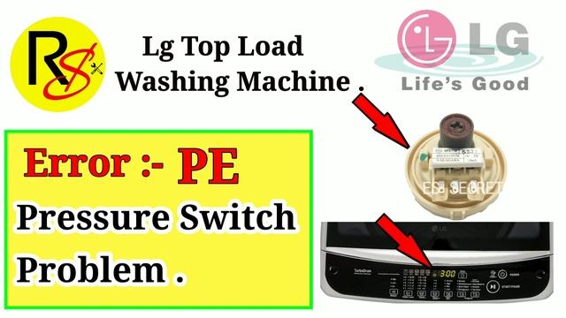 Lg top load washing machine error code fe oe pe ue ie te le ee ae solve. смотреть онлайн
