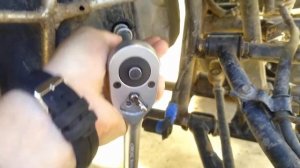 Замена свечи на квадрике