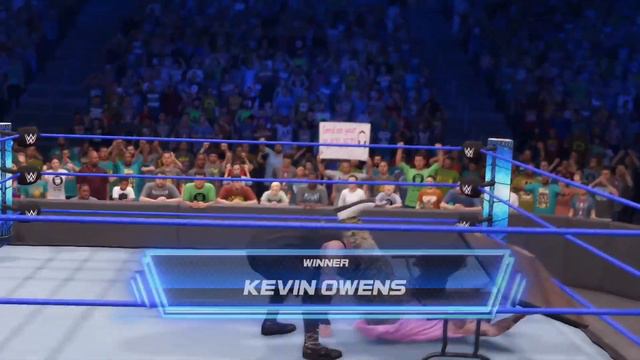 WWE 2K22 Kevin Owens Puts MGK Through A Table смотреть онлайн