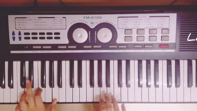 FAKE LOVE piano cover By Arabic girl || look at Description смотреть онлайн