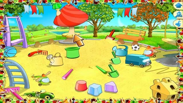 Изучаем Цвета в Песочнице Лучшие Детские ИГРЫ!!!