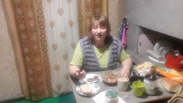 удивление подруги))) винегрет на ужин