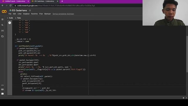 Kelompok 4 - Instruction Detection System (IDS) Sederhana Menggunakan Scapy смотреть онлайн