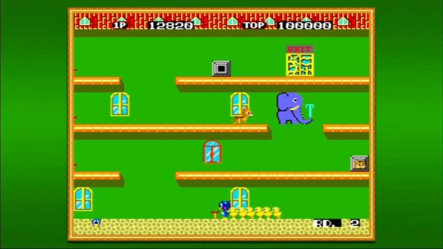 Classic Sega Game Flicky on PS3 in HD 1080p смотреть онлайн