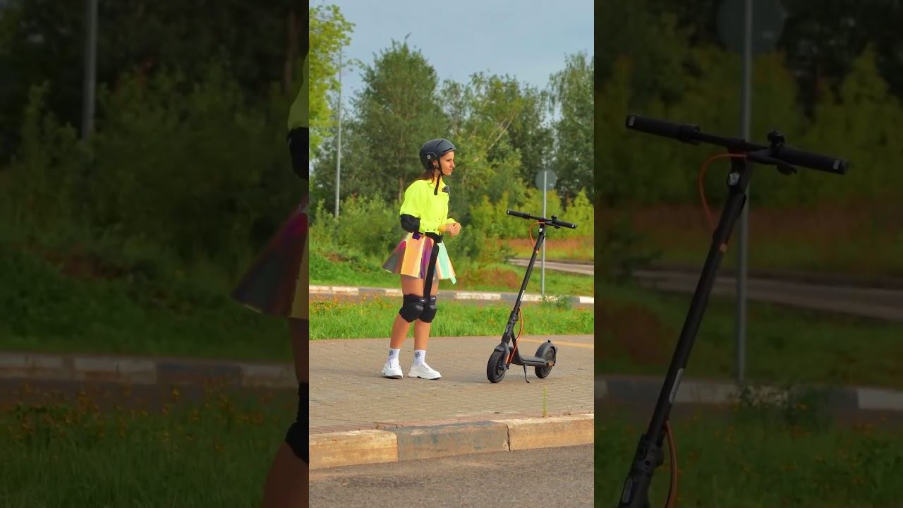 Трюк на электросамокате смотреть онлайн