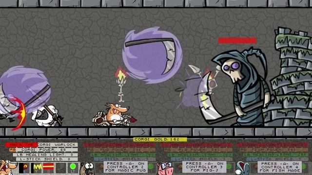 Corgi Warlock - Blob King Part #4 - PC Gameplay смотреть онлайн