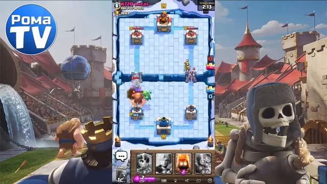 СПЛЕШ КОЛОДА! Против спама. Мелкие берегитесь! Clash Royale смотреть онлайн