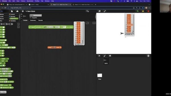 Error Messages in Snap! & what I’ve changed about them last night