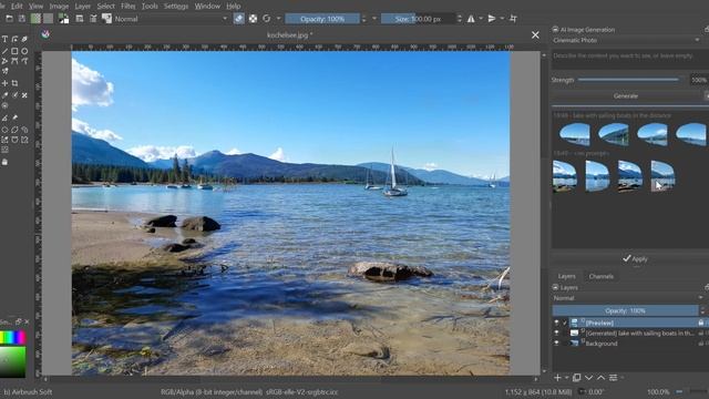 Generative AI for Krita - With ControlNet смотреть онлайн
