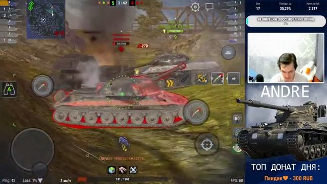 100 БОЕВ НА БАБАХЕ l TANKS BLITZ смотреть онлайн
