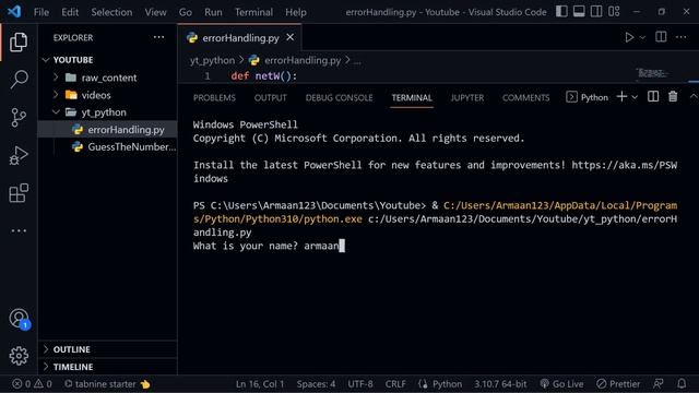 Net Worth Calculator and Error handling using python. See how rich you are! смотреть онлайн