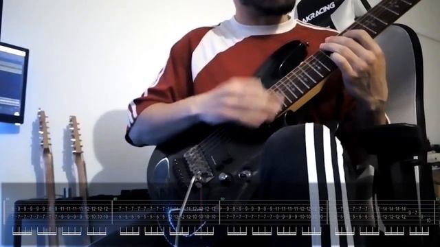 Babymetal - Karate (Guitar Cover) + Tabs (on screen) смотреть онлайн