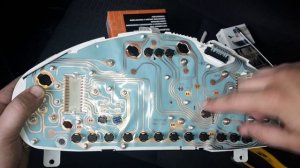 Ремонт подсветки приборной панели. Mitsubishi Carisma.