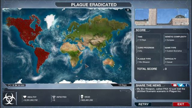 Plague Inc Evolved Failed Attempt :P смотреть онлайн