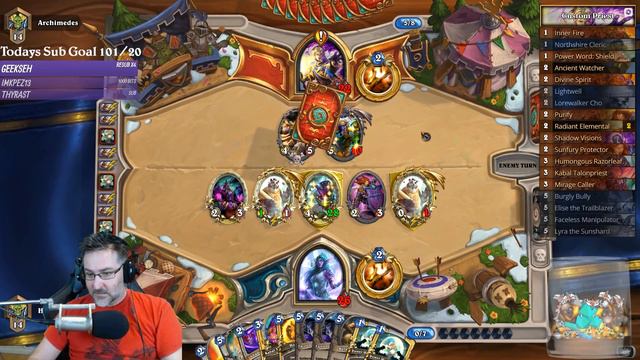 🍀🎲 Lyra the Sunshard VS Amara, Warden of Hope ~ Journey to Un'Goro ~ Hearthstone смотреть онлайн