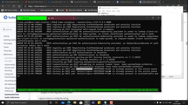 Deep Dive Kubernetes |One Node Kubernetes Cluster |Lab - Setup Kubernetes From Scratch | Lecture - смотреть онлайн