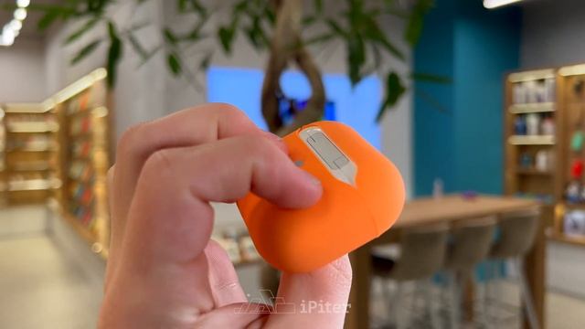 Чехол uBear Touch case для AirPods 3(Оранжевый) смотреть онлайн