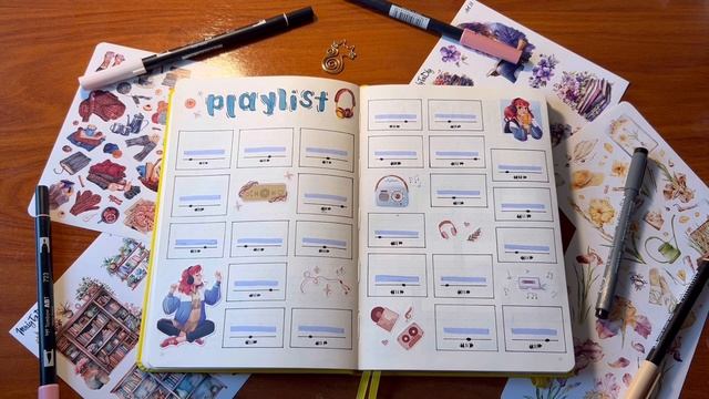 Новые коллекции 2024 - Bullet Journal setup смотреть онлайн
