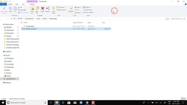 Python 3.6.3 Installation смотреть онлайн