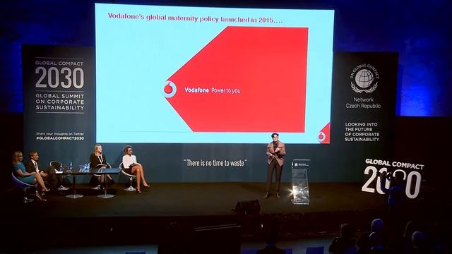 GLOBAL COMPACT 2030 Sharon Doherty Vodafone Group on Gender Equality смотреть онлайн