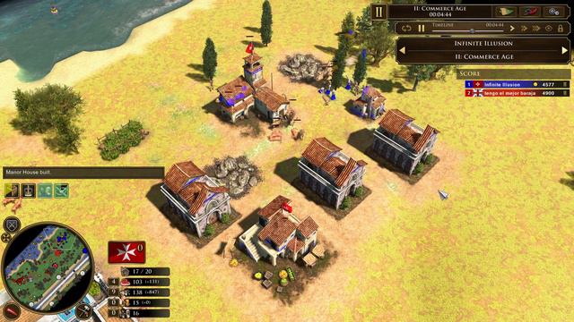 Age of Empires 3- Malta Vs British | Infinite Illusion Vs Tengo elmejor baraja | Definitive Editio смотреть онлайн