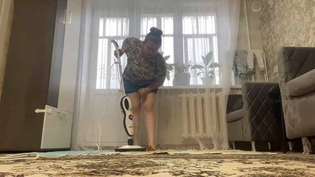 Моя подружка ❤️?Обзор паровой швабры Kitfort KT-1008 смотреть онлайн