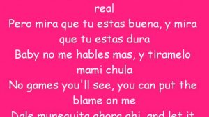 Rain Over Me - Pitbull ft. Marc Anthony Lyrics