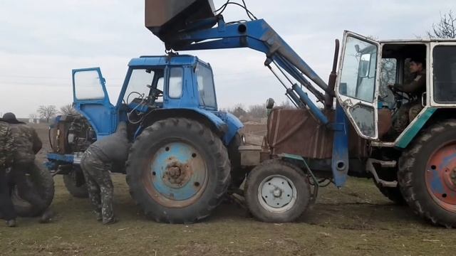 Часть 2 Установка кабини на МТЗ 82 куном . #МТЗ #ЮМЗ #БудниТракториста. смотреть онлайн