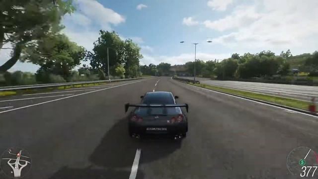 Forza Horizon 4 2012 Nissan GTR Black Edition drift training ?? смотреть онлайн
