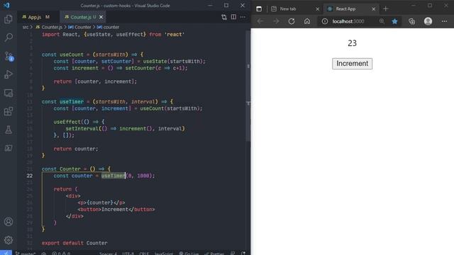 Custom Hooks in React.js смотреть онлайн